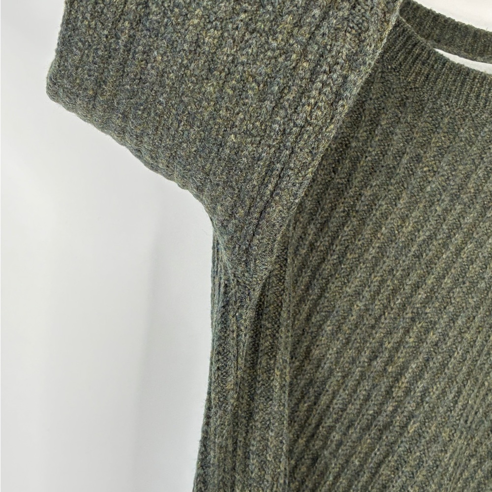 Vince Dark Green Wool Sweater Size S #0036 - Picture 6 of 14